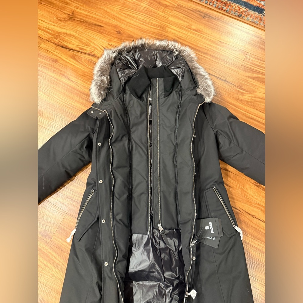 Mackage Harlowe-X Puffer Coat with Real Fur Trim